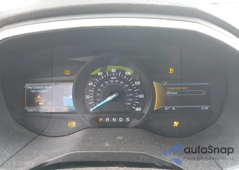 2020 Ford Edge Titanium z USA, uszkodzony, nr VIN 2FMPK3K97LBA30648